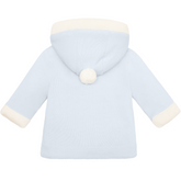 KAI Baby Blue Knitted Hooded Jacket